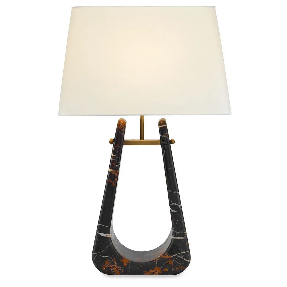 Crossbow Table Lamp - Michelangelo Marble