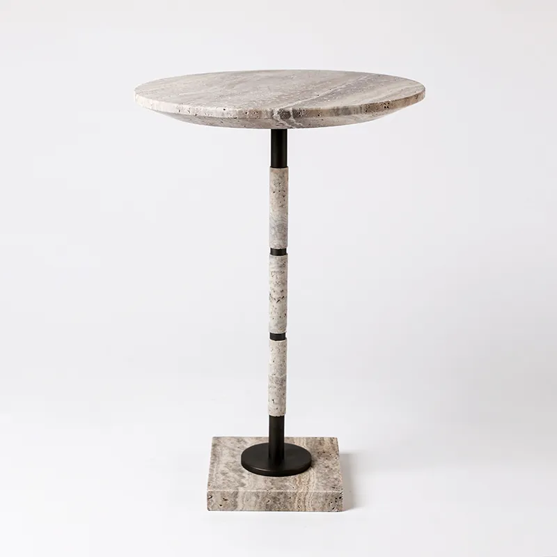 Simple Grey Cave Stone Coffee Table