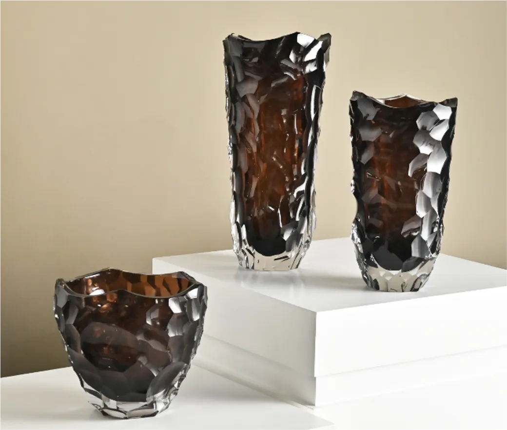 Bristol Hand Blown Murano Facet Glass - Sm