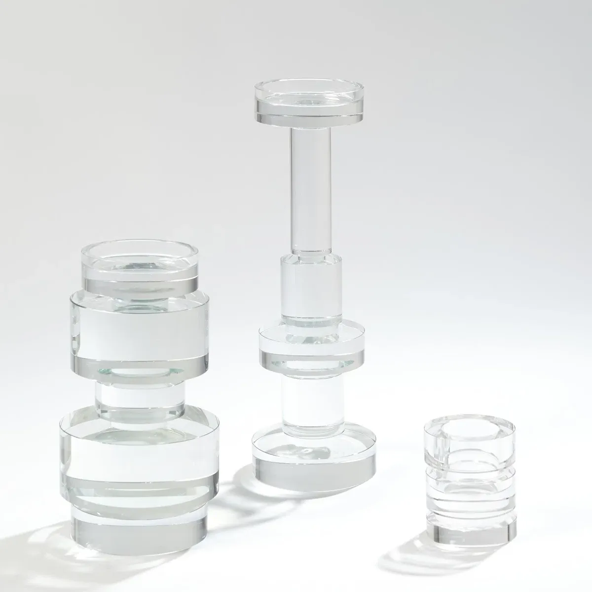 Brilliant Round Pillar Holders - M