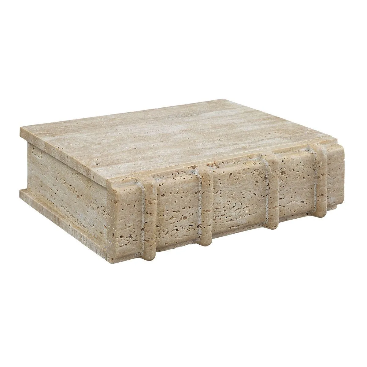 Novel Box  - Travertine Sm